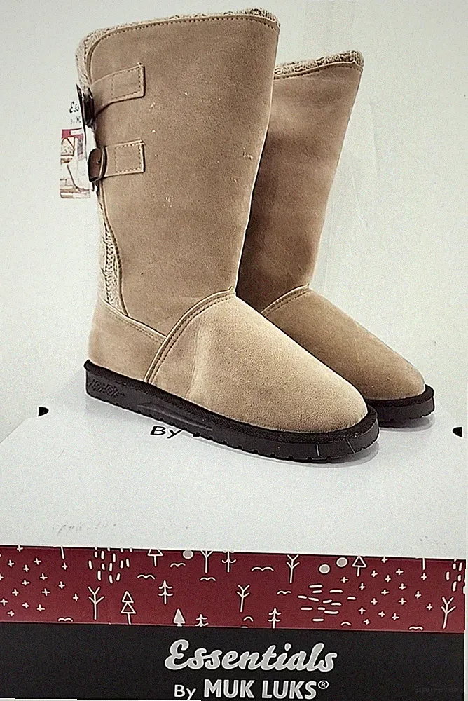 MukLuks Essentials womens pull-on boots sizes 6, 7, 8, 9, 10 & 11 tan NEW